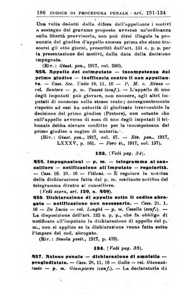 Il dizionario penale rassegna completa di giurisprudenza e dottrina. Parte prima, Codici