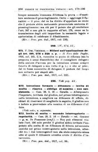 Il dizionario penale rassegna completa di giurisprudenza e dottrina. Parte prima, Codici