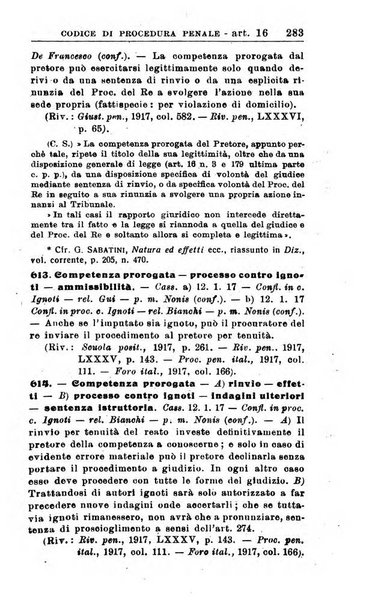 Il dizionario penale rassegna completa di giurisprudenza e dottrina. Parte prima, Codici