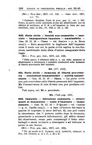 Il dizionario penale rassegna completa di giurisprudenza e dottrina. Parte prima, Codici