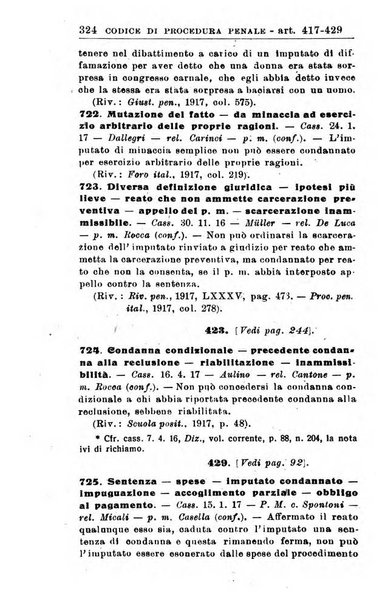 Il dizionario penale rassegna completa di giurisprudenza e dottrina. Parte prima, Codici