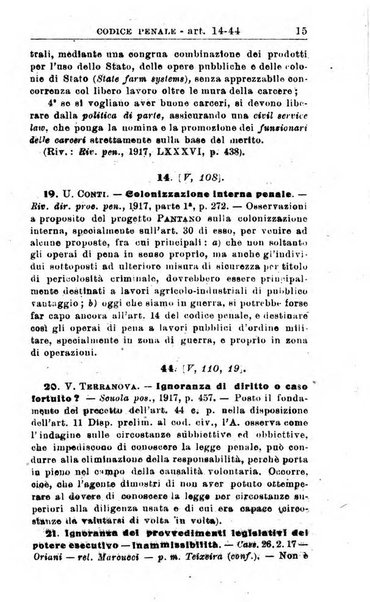 Il dizionario penale rassegna completa di giurisprudenza e dottrina. Parte prima, Codici