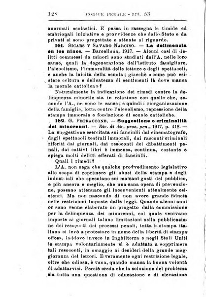 Il dizionario penale rassegna completa di giurisprudenza e dottrina. Parte prima, Codici