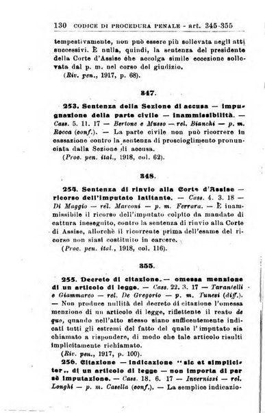 Il dizionario penale rassegna completa di giurisprudenza e dottrina. Parte prima, Codici