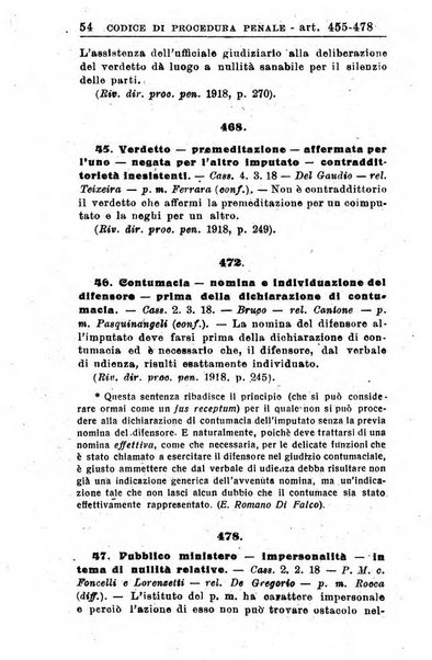 Il dizionario penale rassegna completa di giurisprudenza e dottrina. Parte prima, Codici