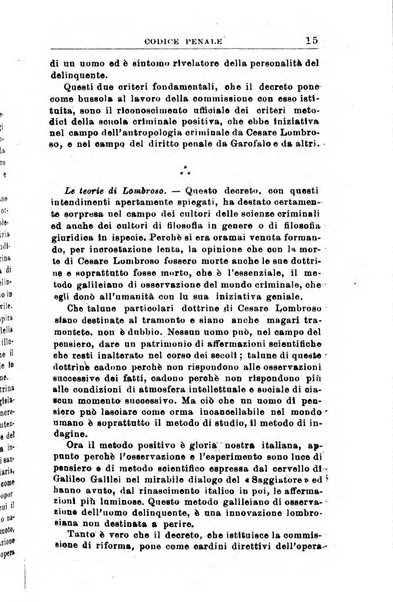 Il dizionario penale rassegna completa di giurisprudenza e dottrina. Parte prima, Codici