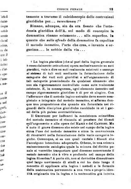 Il dizionario penale rassegna completa di giurisprudenza e dottrina. Parte prima, Codici