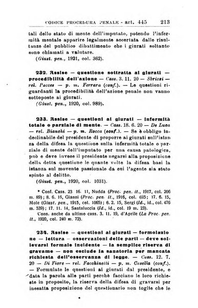 Il dizionario penale rassegna completa di giurisprudenza e dottrina. Parte prima, Codici