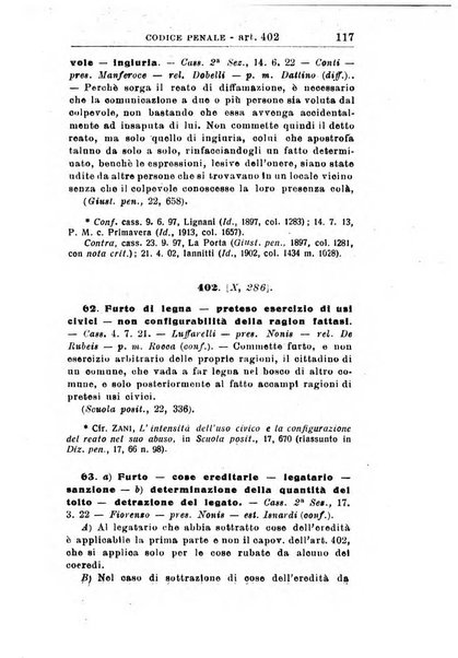 Il dizionario penale rassegna completa di giurisprudenza e dottrina. Parte prima, Codici