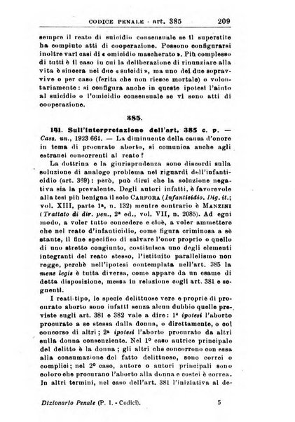 Il dizionario penale rassegna completa di giurisprudenza e dottrina. Parte prima, Codici