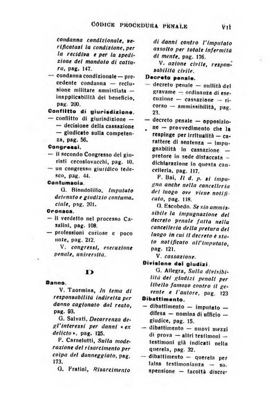 Il dizionario penale rassegna completa di giurisprudenza e dottrina. Parte prima, Codici