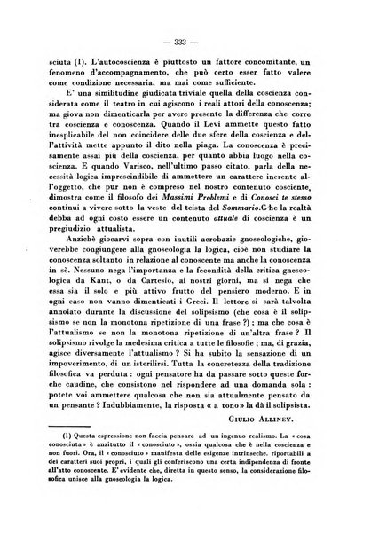 Archivio di storia della filosofia italiana organo della Società filosofica italiana