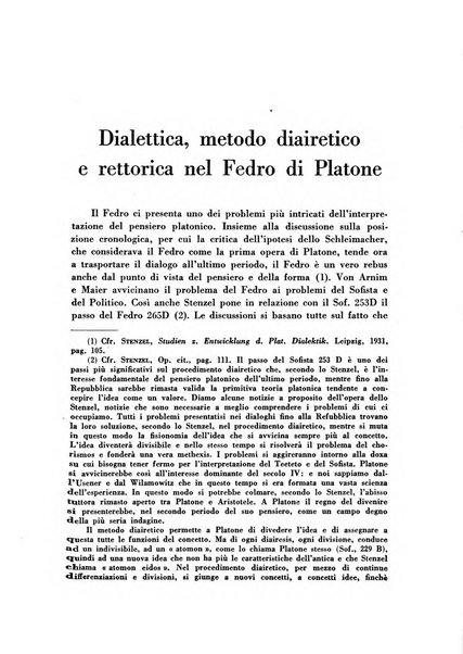 Archivio di storia della filosofia italiana organo della Società filosofica italiana