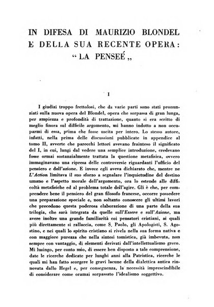 Archivio di storia della filosofia italiana organo della Società filosofica italiana