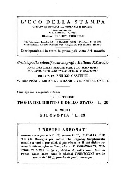 Archivio di storia della filosofia italiana organo della Società filosofica italiana