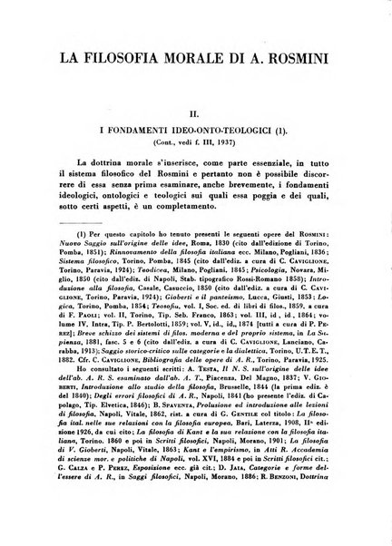 Archivio di storia della filosofia italiana organo della Società filosofica italiana