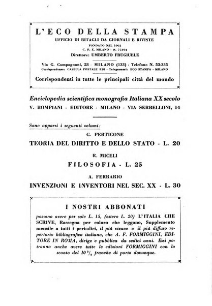 Archivio di storia della filosofia italiana organo della Società filosofica italiana