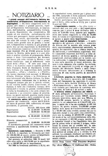 Rassegna economica dell'Europa mediorientale organo ufficiale dell'Istituto nazionale per l'espansione economica italiana all'estero