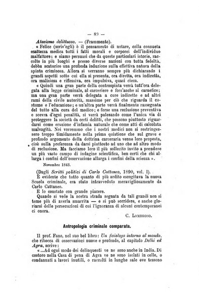 Archivio di psichiatria, scienze penali ed antropologia criminale