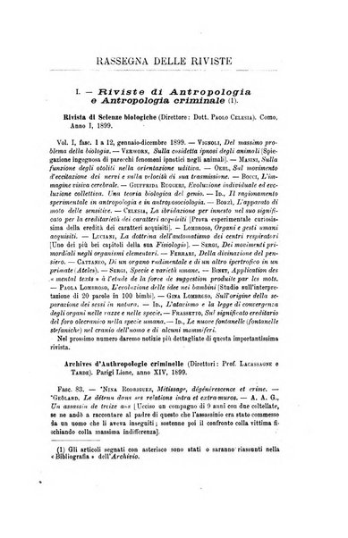 Archivio di psichiatria, scienze penali ed antropologia criminale