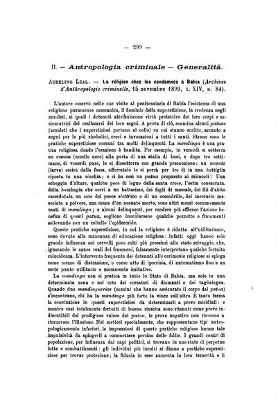 Archivio di psichiatria, scienze penali ed antropologia criminale