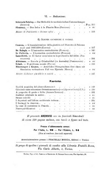 Archivio di psichiatria, scienze penali ed antropologia criminale