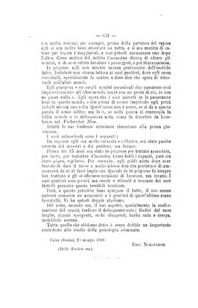 Archivio di psichiatria, scienze penali ed antropologia criminale