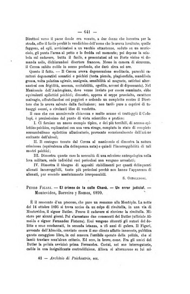 Archivio di psichiatria, scienze penali ed antropologia criminale