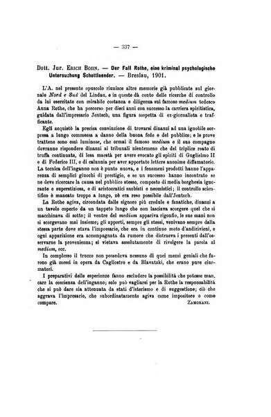 Archivio di psichiatria, scienze penali ed antropologia criminale