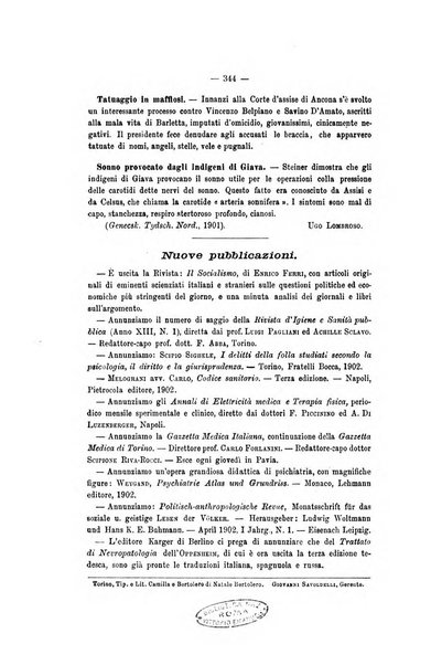 Archivio di psichiatria, scienze penali ed antropologia criminale