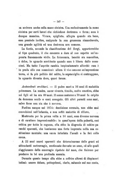 Archivio di psichiatria, scienze penali ed antropologia criminale