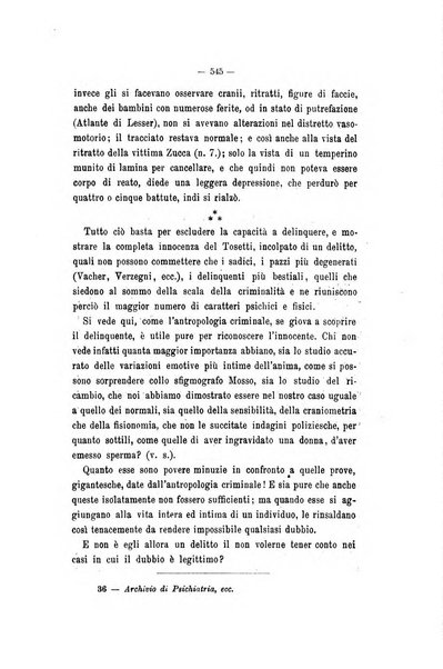 Archivio di psichiatria, scienze penali ed antropologia criminale