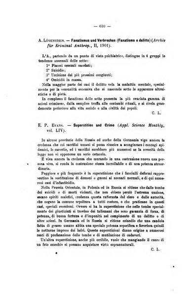 Archivio di psichiatria, scienze penali ed antropologia criminale