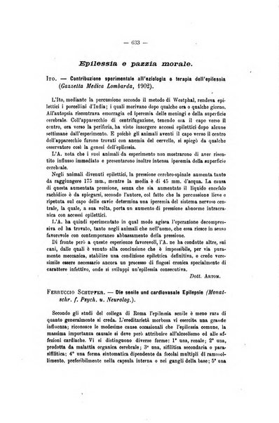 Archivio di psichiatria, scienze penali ed antropologia criminale