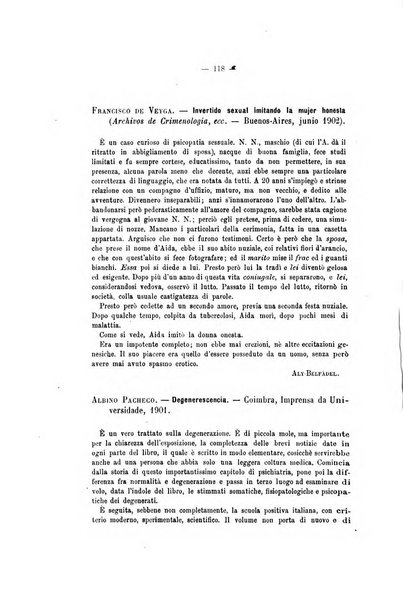 Archivio di psichiatria, scienze penali ed antropologia criminale