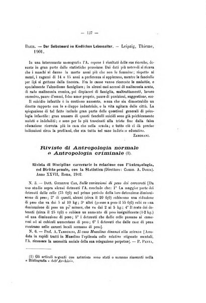 Archivio di psichiatria, scienze penali ed antropologia criminale