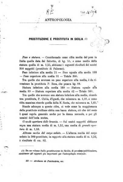 Archivio di psichiatria, scienze penali ed antropologia criminale