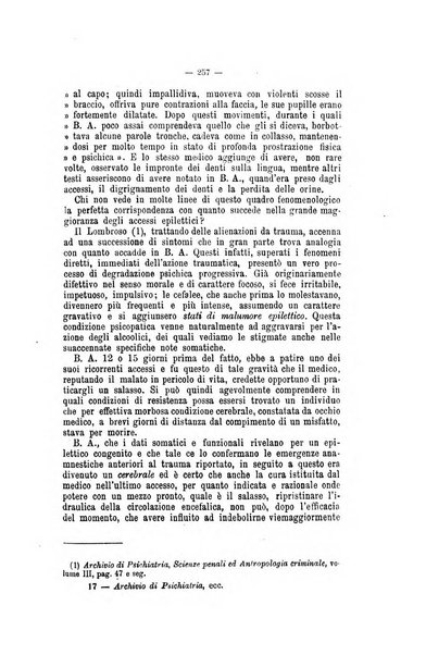 Archivio di psichiatria, scienze penali ed antropologia criminale