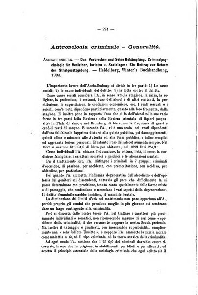 Archivio di psichiatria, scienze penali ed antropologia criminale