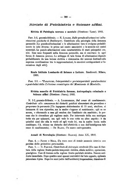 Archivio di psichiatria, scienze penali ed antropologia criminale