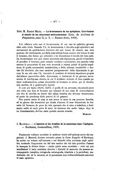 Archivio di psichiatria, scienze penali ed antropologia criminale