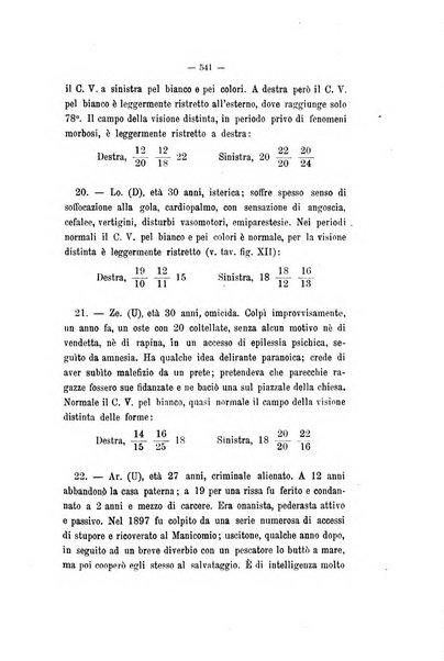 Archivio di psichiatria, scienze penali ed antropologia criminale