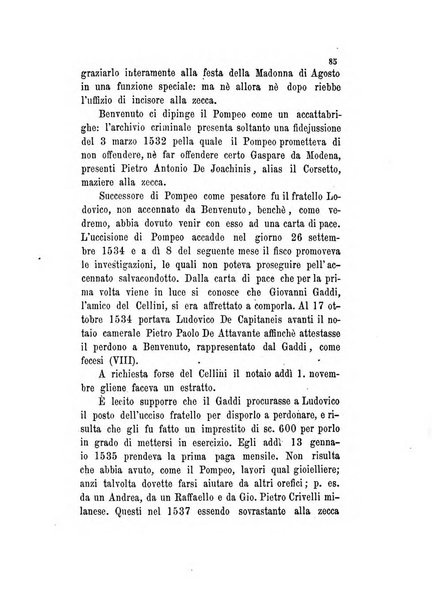 Archivio storico artistico archeologico e letterario della citta e provincia di Roma