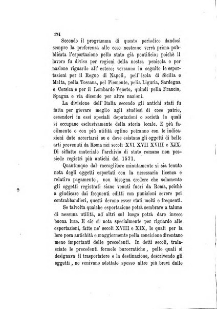 Archivio storico artistico archeologico e letterario della citta e provincia di Roma