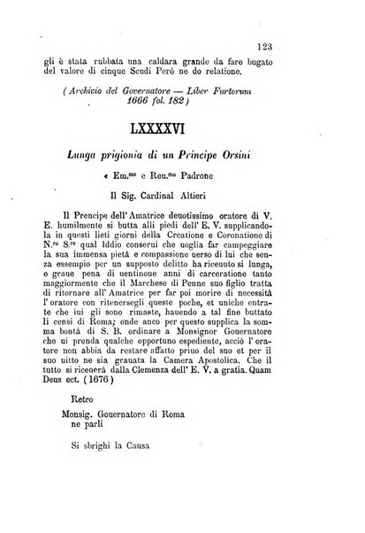 Archivio storico artistico archeologico e letterario della citta e provincia di Roma