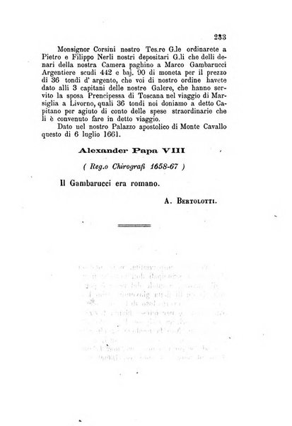 Archivio storico artistico archeologico e letterario della citta e provincia di Roma