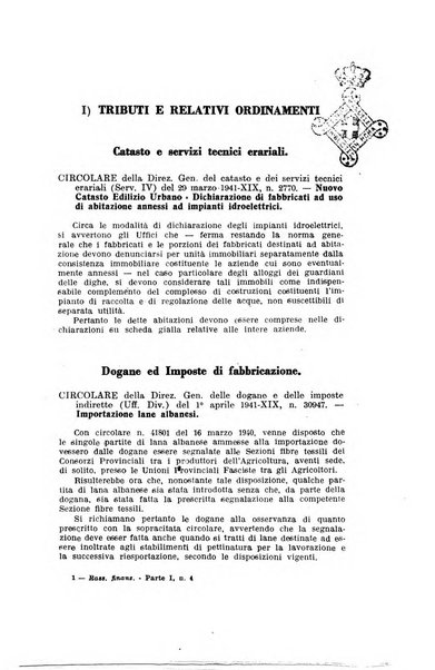Rassegna di legislazione finanziaria italiana ed estera e di giurisprudenza tributaria