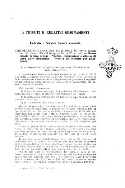 Rassegna di legislazione finanziaria italiana ed estera e di giurisprudenza tributaria