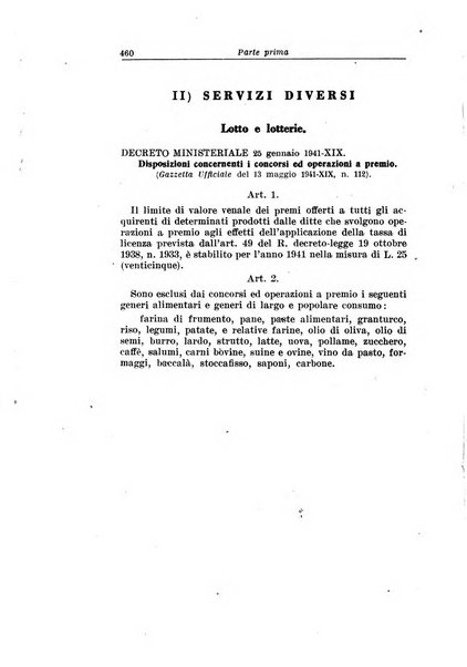 Rassegna di legislazione finanziaria italiana ed estera e di giurisprudenza tributaria