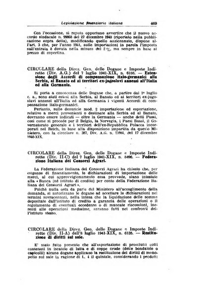 Rassegna di legislazione finanziaria italiana ed estera e di giurisprudenza tributaria